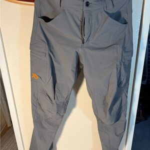 Men's First Lite Corrugate Guide pants gray